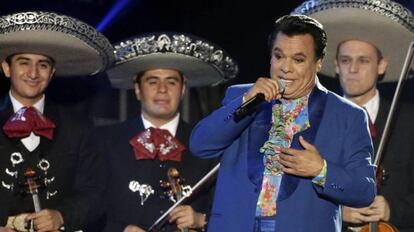 Juan Gabriel, en los Premios Billboard.