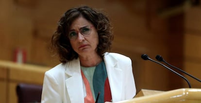 María Jesús Montero, ministra de Hacienda. 