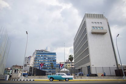 Embajada de Estados Unidos en La Habana, Cuba. 