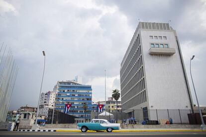 Embajada de Estados Unidos en La Habana, Cuba.