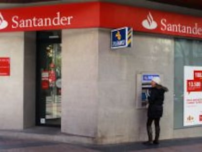 Sucursal de Banco Santander.