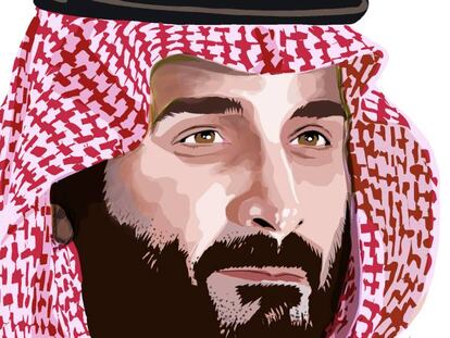 Mohamed bin Salmán, príncipe heredero de Arabia Saudí.