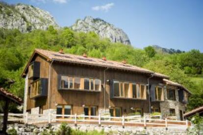 Hotel Tierra del Agua, en Caleao (Asturias).