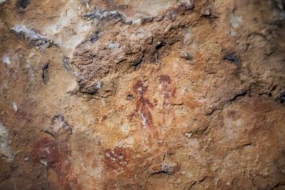 Pinturas rupestres de la cueva de la Panda.