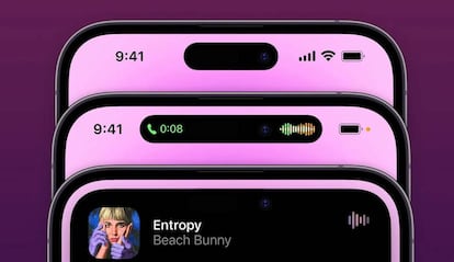 Dynamic Island de los iPhone