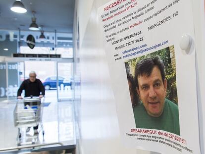 La familia de Joan Altisent inundó Lleida de carteles con su imagen.
