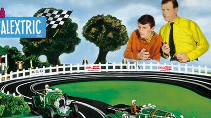 Scalextric, el juguete que convirtió a niños y padres en pilotos