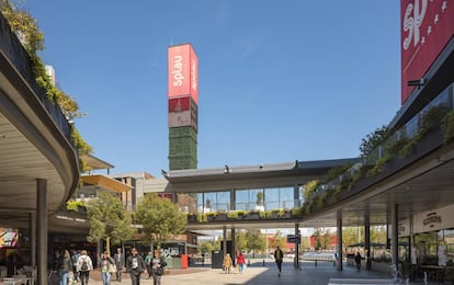 Vista del centro comercial Splau, en Cornellà (Barcelona).