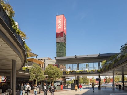 Vista del centro comercial Splau, en Cornellà (Barcelona).