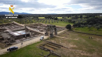 Uno de los yacimientos arqueológicos en Cáceres, de donde fueron robadas 2.500 piezas históricas.