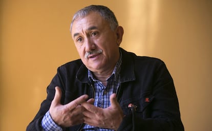 Jose Maria Álvarez, en un momento de la entrevista.