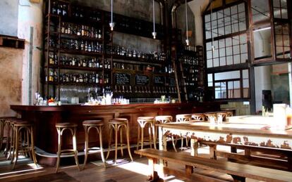 Interior del café Magnolia, en San Francisco.