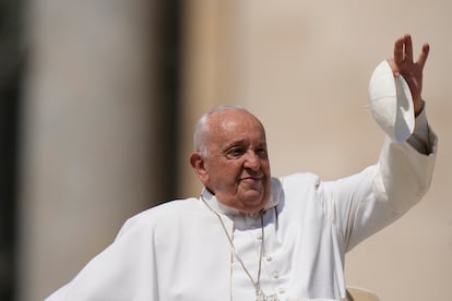 El papa Francisco, el 15 de mayo en el Vaticano.