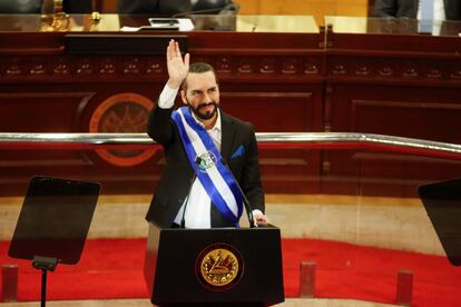 El Presidente de El Salvador, Nayib Bukele