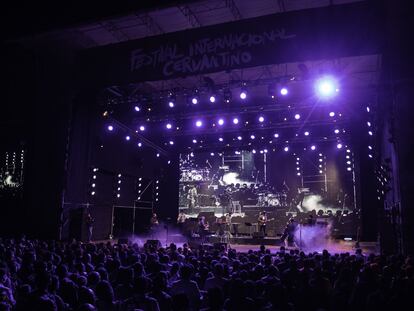 La banda mexicana Paté de Fuá durante el Festival Cervantino en Guanajuato (México), en octubre de 2022.