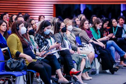 Los impactos del desequilibrio ambiental y del cambio climático sobre la población y el sector salud fueron temas importantes debatidos en el foro.