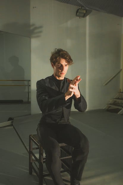 El bailarín Sergio Bernal, fotografiado en su estudio de Madrid.