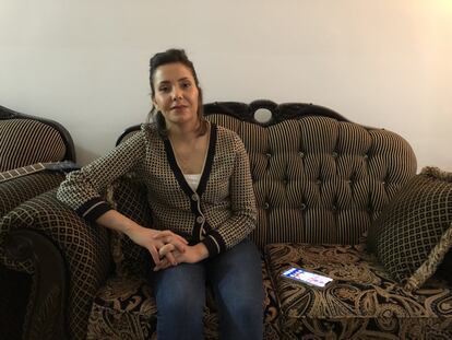 Leila Bouazizi, el 29 de noviembre en su residencia de Montreal (Canadá). 