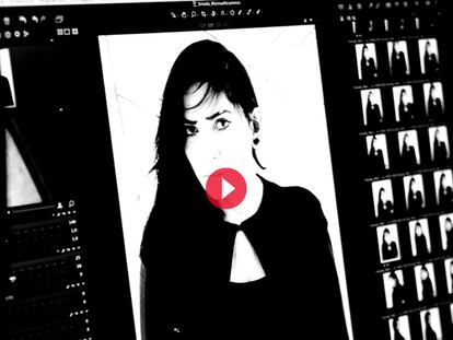 El making of de la portada de Marina Abramovic