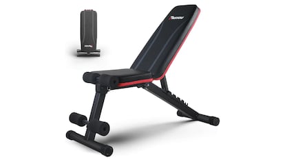 ofertas deporte amazon en bancos para ejercitar los abdominales en casa.