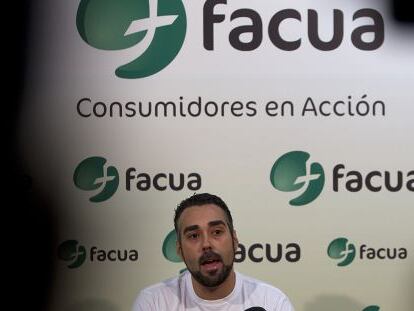 Rubén Sánchez, portavoz de Facua.