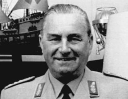 El mariscal Albert Schnez en 1968.