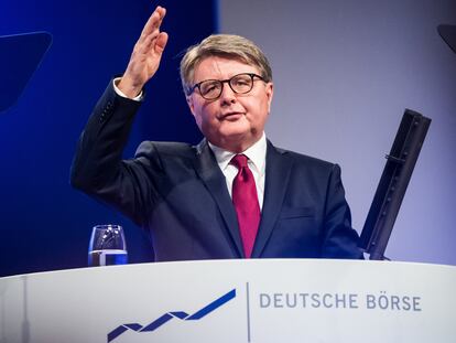 Theodor Weimer, CEO de Deutsche Boerse.