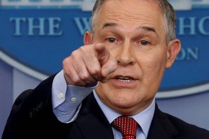 Scott Pruitt, director de la Agencia para la Protección del Medio Ambiente (EPA).