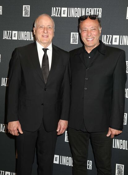 Dae y Danny Bennet, en un concierto benéfico organizado en Lincoln Center, Nueva York, el 17 de abril de 2024.