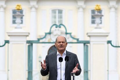 El canciller alemán Olaf Scholz.