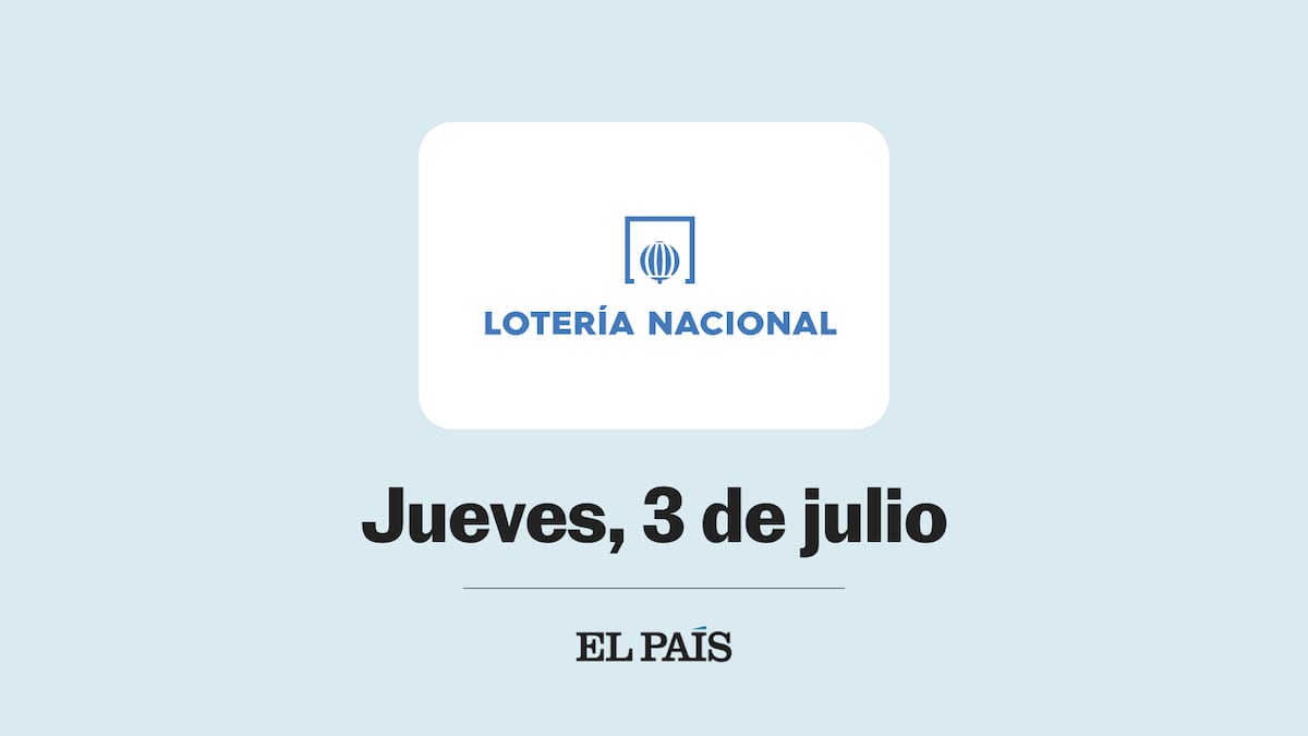 lotería nacional 3 de julio
