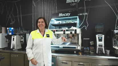 Lucía Pascual estudió Farmacia y es la responsable de Calidad, I+D y Sistemas de Gestión del Tostadero de Mocay.