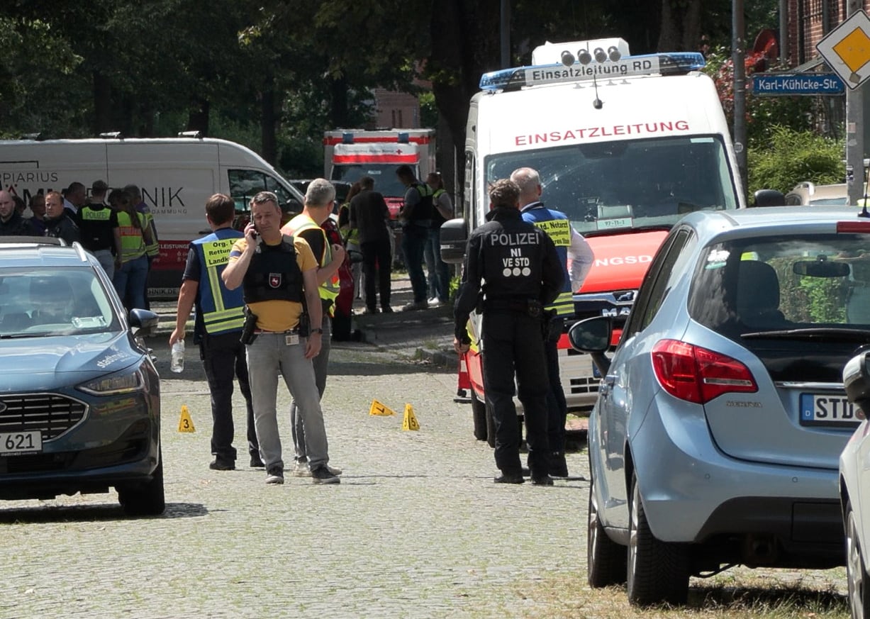 Al menos cinco personas mueren en un tiroteo en Stade, en el estado alemán de Baja Sajonia