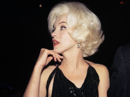 Marilyn Monroe, en marzo de 1962, en los Globos de Oro