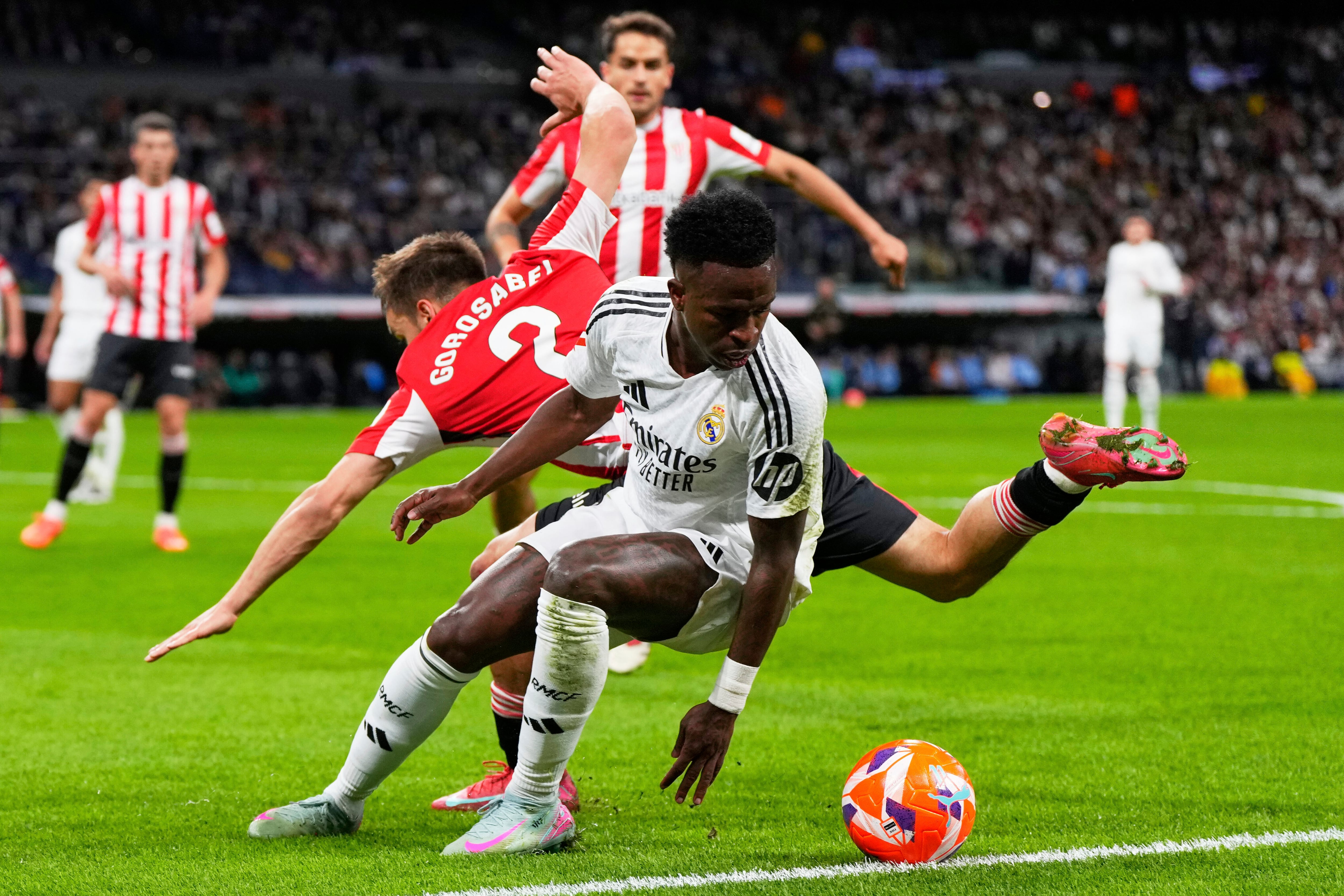 Carlo Ancelotti: “Me gustó mucho la reacción de Vinicius”