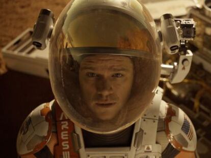 Matt Damon, en una escena de 'The Martian'.