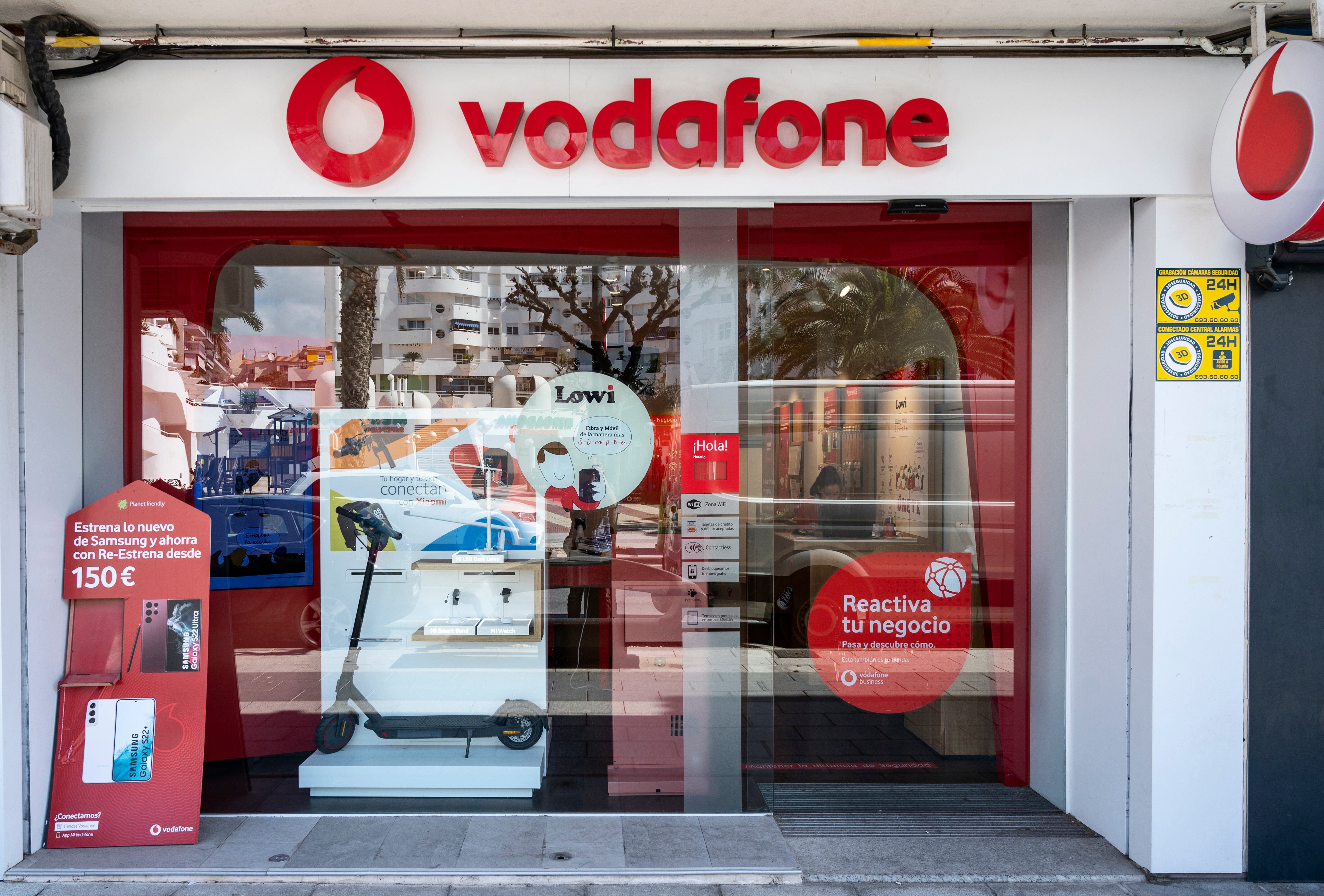 Tienda de Vodafone en Alicante.