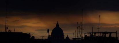 Vista general de la basílica de San Pedro del Vaticano.