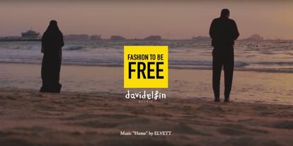 Una de las imágenes de la campaña 'Fashion to be free'.