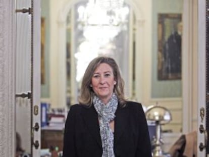 La decana del Colegio de Abogados de Madrid, Sonia Gumpert.