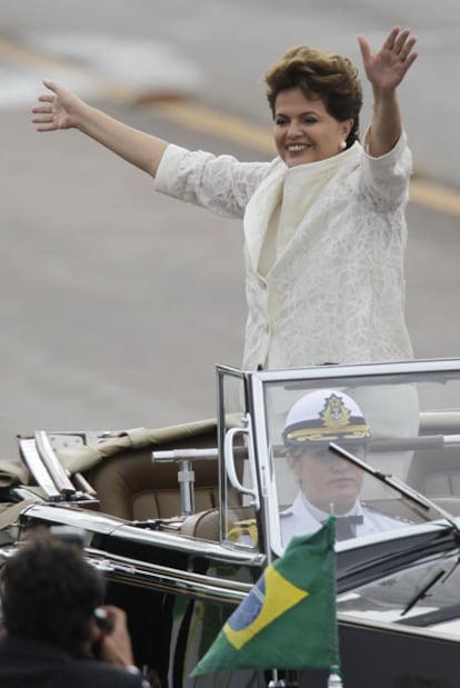 Dilma Rousseff el 1 de enero de 2011.