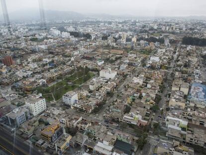 Vista a&eacute;rea de Lima (Per&uacute;).