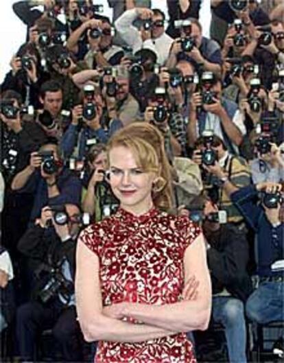 Nicole Kidman, ayer en Cannes.