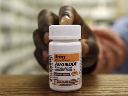 Medicamento para la diabetes Avandia, de la farmac&eacute;utica GlaxoSmithKline (GSK