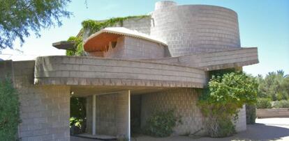 Casa diseñada por Frank Lloyd Wright en Phoenix (Arizona).