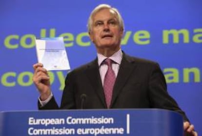 El comisario europeo de Mercado Interior, Michel Barnier. EFE/Archivo