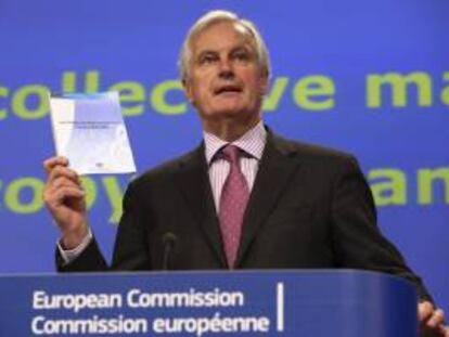 El comisario europeo de Mercado Interior, Michel Barnier. EFE/Archivo