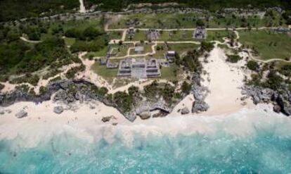 Las ruinas de Tulum (México).