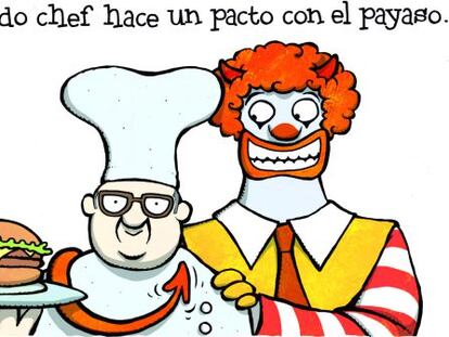 Dani García y su dudosa hamburguesa