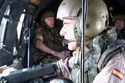 Pedro Fajardo Cabeza, uno de los soldados fallecidos ayer, el 1 de agosto a bordo de un helicóptero en Afganistán.